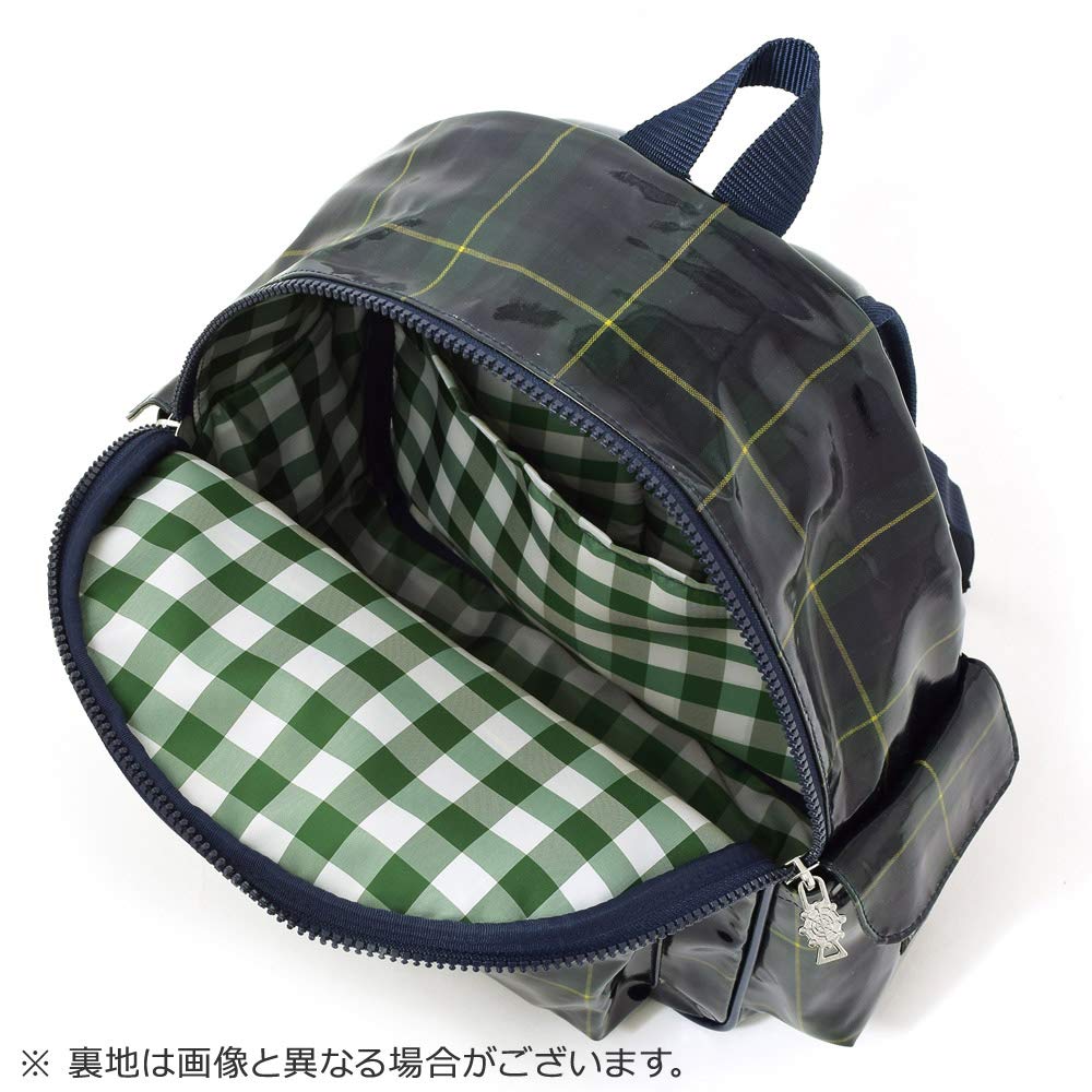 COLORFUL CANDY STYLE Backpack for Boys, Lightweight, Perfect for School, Field Trips, and Kindergarten, Tartan Check, Dark Green, N0638200