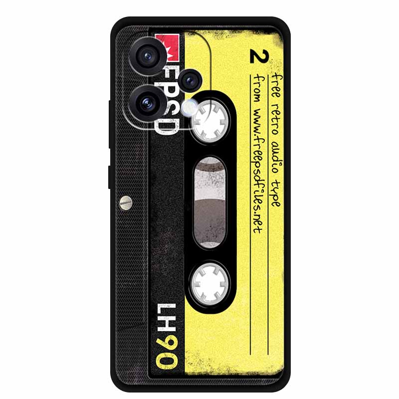 For Oppo Reno15 5G Case 6.59" Cute Cat Balck Edge Soft Silicone Wolf Phone Back Cover For Oppo Reno 15c 5G Protective Lion Funda