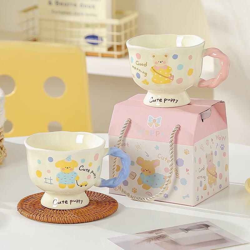 Hand-Pinched Ceramic Coffee Mug Gift Set