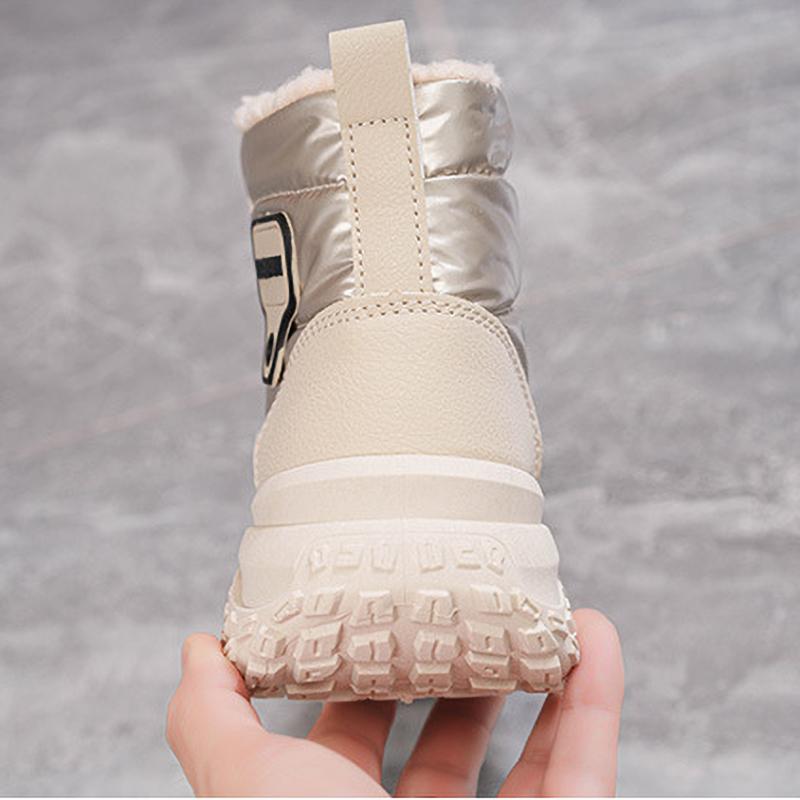 Winter Women's High Thickened Fleece Shoes Warm