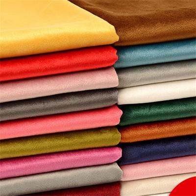 Fabric Bedding DIY Thick Plush Velvet Cloth Matte Gold Velvet Couch Curtain