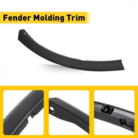 Front Bumper End Caps For Toyota RAV4 2016-2018 Textured Right & Left Set of 2 V