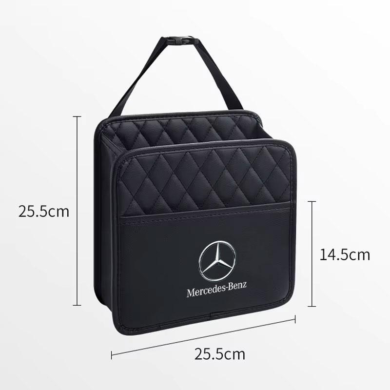 CRV1 Car Backseat Organizer Storage Bag Tissue Cup Holder For Mercedes benz E GLK CLS A W204 W213 W221 ML ABR Apple Tree Accessories