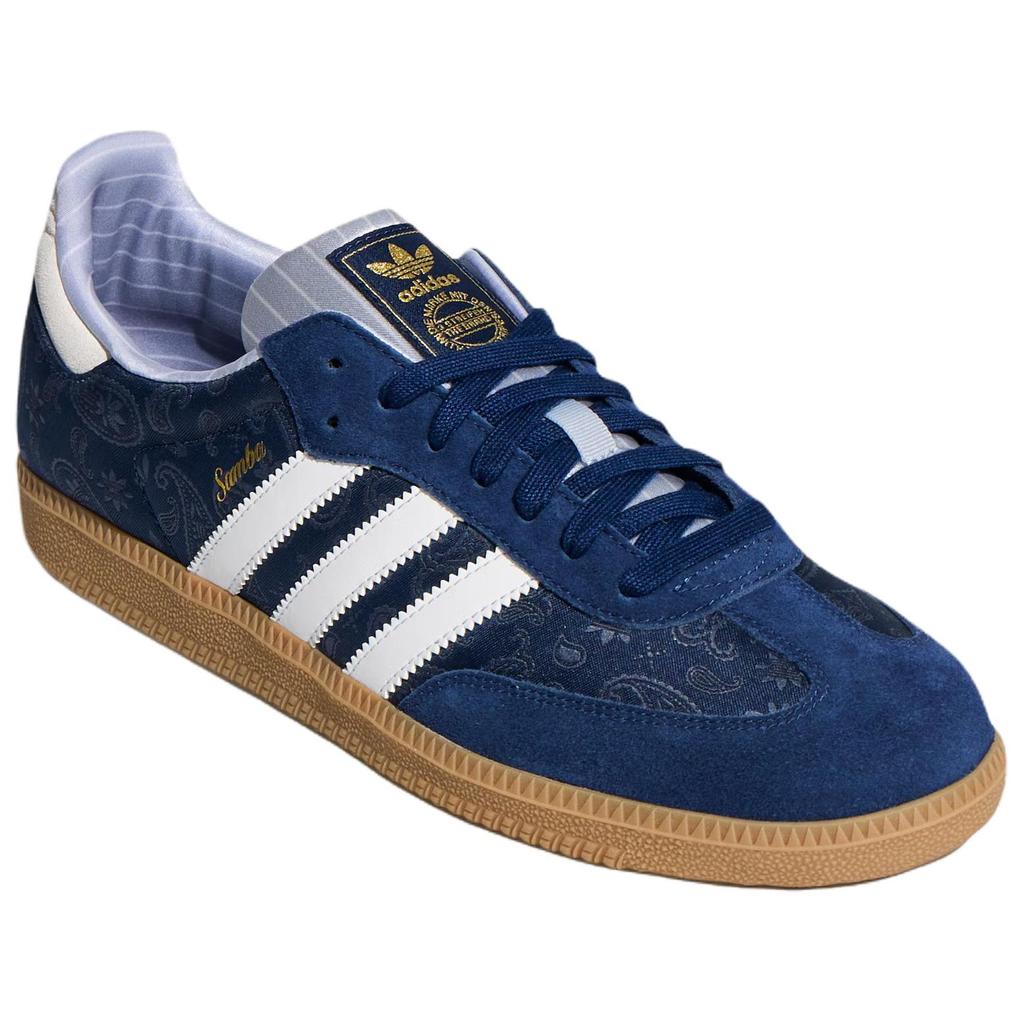 adidas Originals SAMBA OG German Army Trainers Unisex Blue White KZ7551