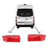 Car Rear Bumper Reflective Strips Reflective Light Lens ABS for Sprinter W906