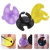 3pcs Random Color Nail Art Tools Oval Ring Palette Nail Paint Mini Palette Nail Art Ring Palette