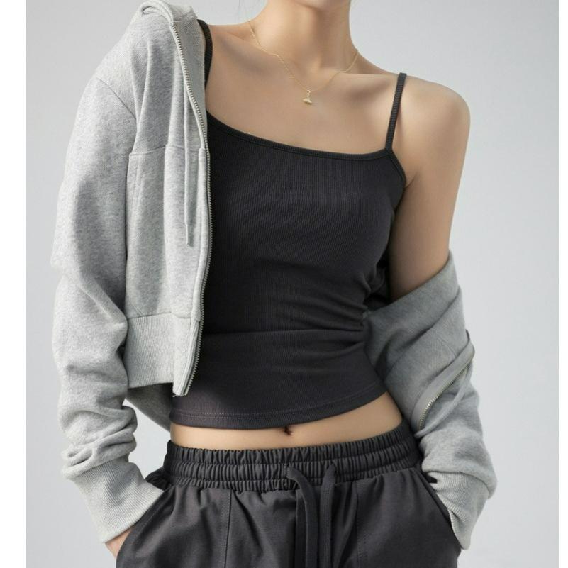 Bottoming Vest, Small Sling, Women's Suit, Inner Cover, Nipple Thread, Spring, Autumn and Summer, Can Be Worn Outside Clothes