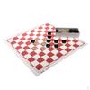 Portable Plastic International Checkers (Draughts) Set