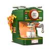 Retro Telephone Projector Coffee Machine  Building Block Model Puzzle Assembled Toy Gifts For Boys And Girls