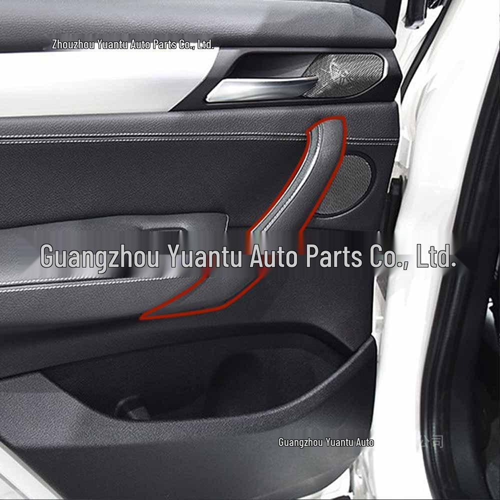 Leather Armrest Cover for BMW X3 X4 F25 F26 LHD Door Interior Panel Handle