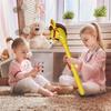 2Pcs Inflatable Stick Horse 39" PVC Kids Inflatable Horse Toy Easy Inflate Deflate Party Decoration for Horse Cowboy Carnival Christmas Birthday
