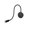 Night Light 3W Generation Creative Nordic Simple Lamp for Reading Hidden Kinkiet (Black, No Plug)