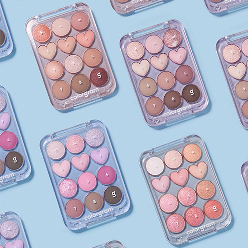 

[colorgram] Pin Point Eyeshadow Palette (5 colors) #07 NUDE & GEEK