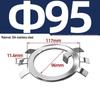 65MN Manganese 304 Stainless Steel Six-Claw Anti-Loosening Lock Nut Washer