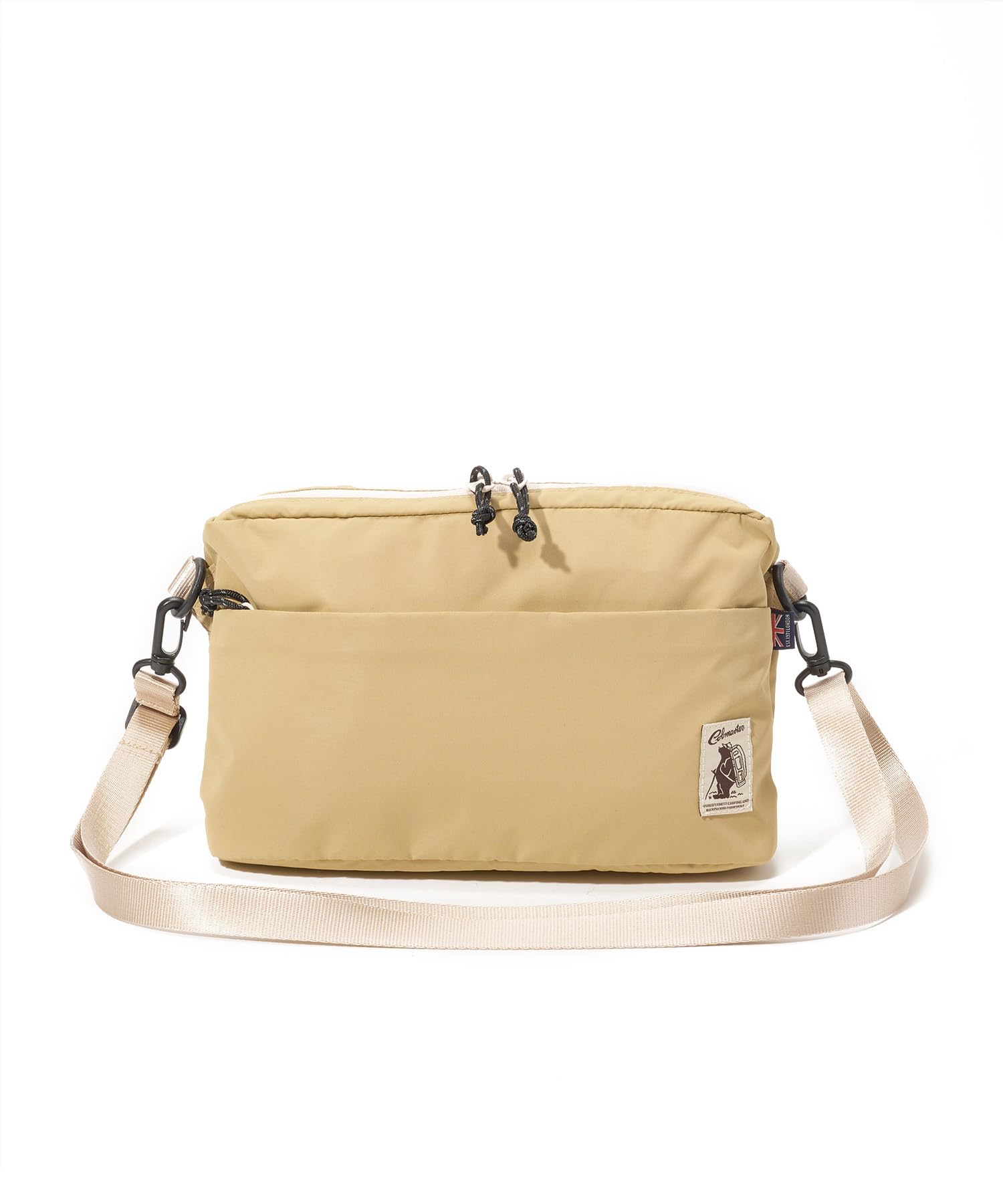 

COB Master Mini Shoulder Bag, COB Air WP Orto, Water-Repellent, Lightweight, Mini Shoulder Bag with Passport Storage, Beige, for Men and Women