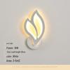 Modern Minimalist Wrought Iron Acrylic LED Wall Lamp for Bedside and Staircase Decoration