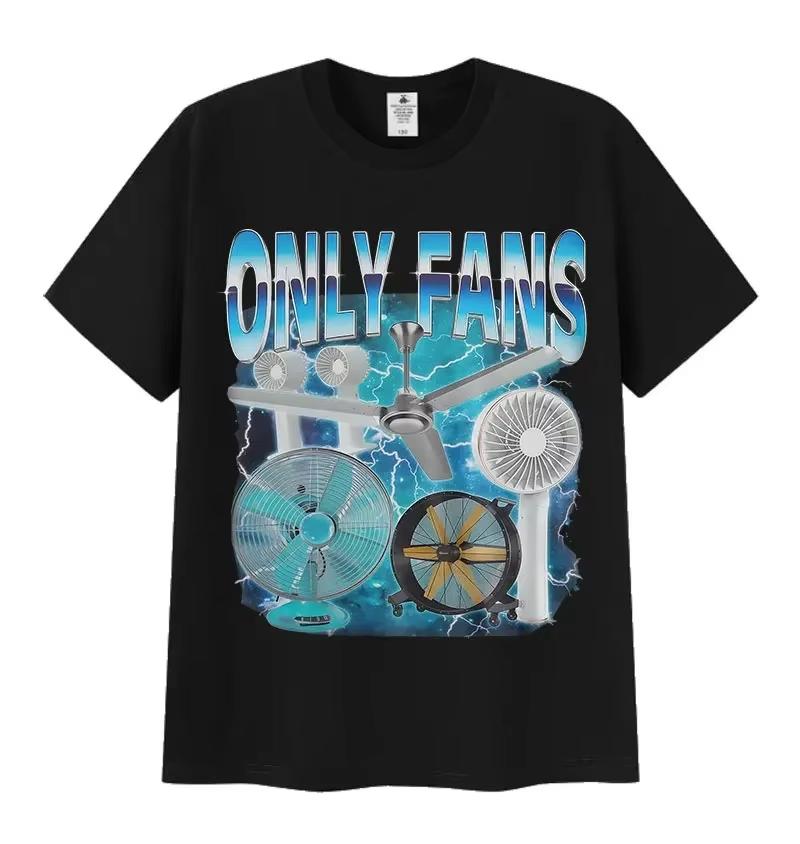 Divertente Maglietta Meme Only Fans Unisex Donna Estate Accogliente Manica Corta Magliette Retro Girocollo Abbigliamento Alta Qualità Maglietta Top
