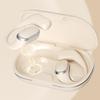 PVF Bluetooth Headphones, Ear-Hook Bone Conduction Concept, Open-Style Non-In Wireless, Noise-Cancelling Ear Clips, White
