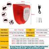 Solar Alarm Light IP65 Waterproof Motion Sensor Alarm Lamp Outdoor Garden Dog Barking Animal Driver Security Lamp For Farm Yard