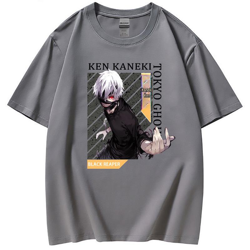 2021 Tokyo Ghoul Anime Fashion Short-Sleeve T-Shirts for Adults