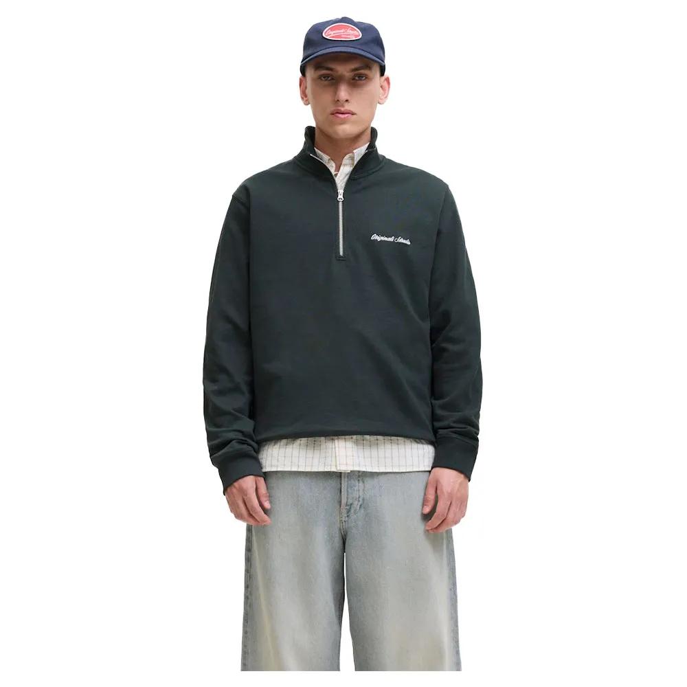 

Jack & Jones Толстовка с полумолниеймолнией Norrebro Emb S