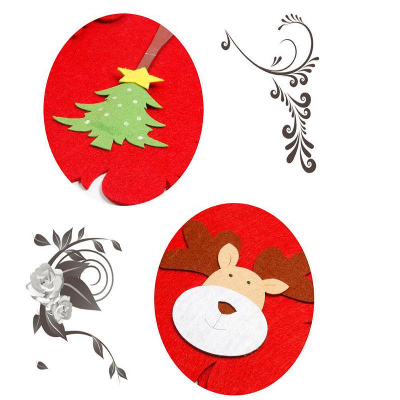 Luxurious Christmas Santa Place Mat Table Runner Mat Crafted For Holiday Cheer