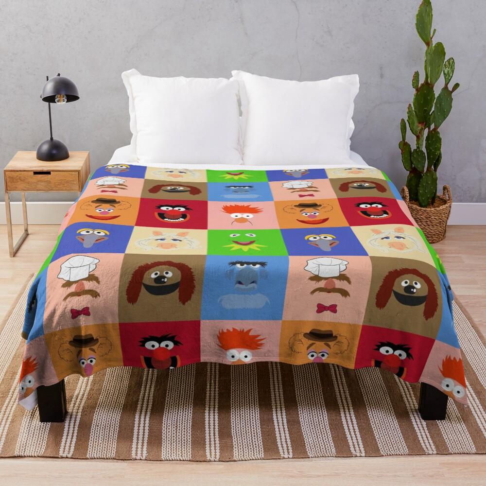 Muppets Throw Blanket