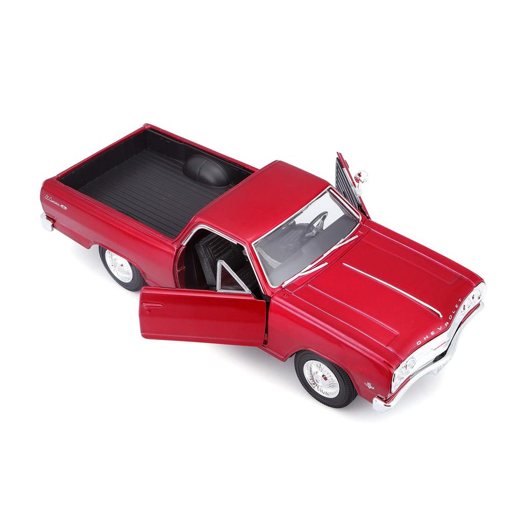Maisto 31977 1:24 Scale Chevrolet El Camino 65 Model Car (Metallic Blue)