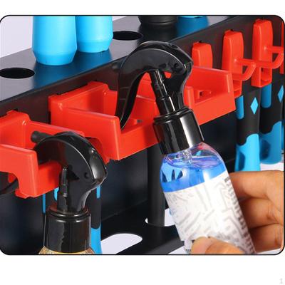 Detailing Brush Holder Spray Bottle Versatile Practical Sturdy Car Care Organizer Accessories