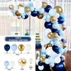 72Pcs Blue Balloon Garland Arch Welcome Baby Shower Valentines Day Birthday Party Wedding Decorations
