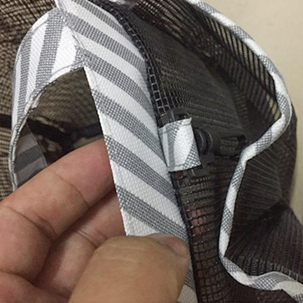 1PC 8-Compartment Toiletry Storage Bag, Folding Mesh Toiletry Bag, Portable, Multi-Functional And Easy To Carry