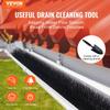 Gutter Brush, 80 Feet Total Length 4.33 Inch Diameter Gutter Cleaning Tools, Ground-Level Gutter Brush Leaf Guard for 5 Inch Gutters, Easily Clear