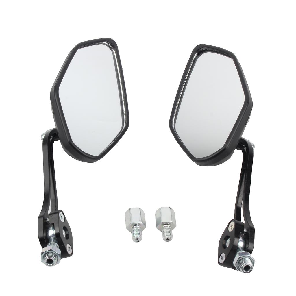 Motorcycle Universal Rearview Mirror 2PCS 8mm/10mm Anti-vertigo  CNC Rearview Side Mirrors Mounting Bolts Moto Accessories