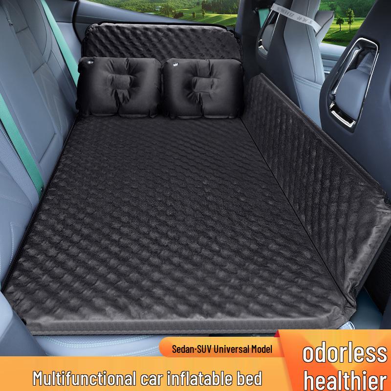 Inflatable Car Bed for Sedan - Rear Seat Travel Mattress