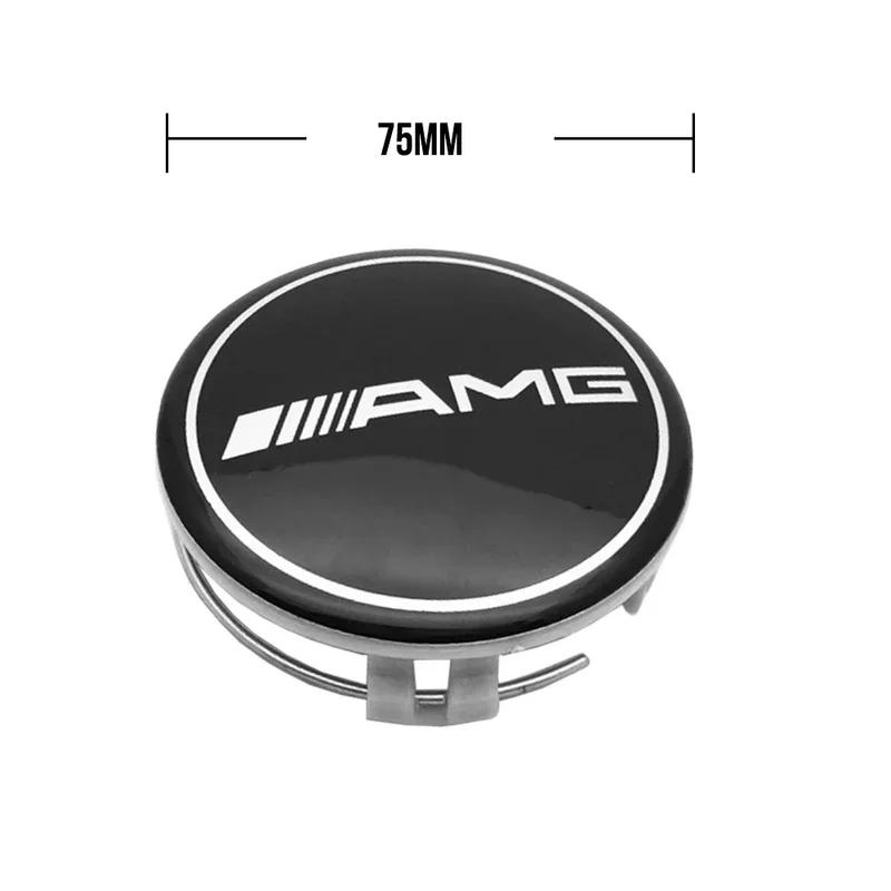 75mm Car Wheel Hub Center Cover for Mercedes benz W203 W204 W205 W209 W210 W211 W212 W176 W166 W163 W221 Auto Accessoires1