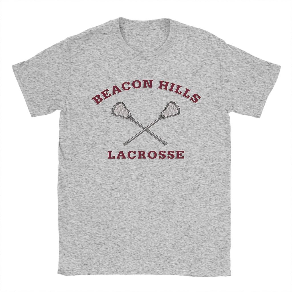 Teen Wolf Beacon Hills Lacrosse Stilinski 24  T Shirt  Cotton Novelty T-Shirts Round Neck  Tees Short Sleeve Tops Adult