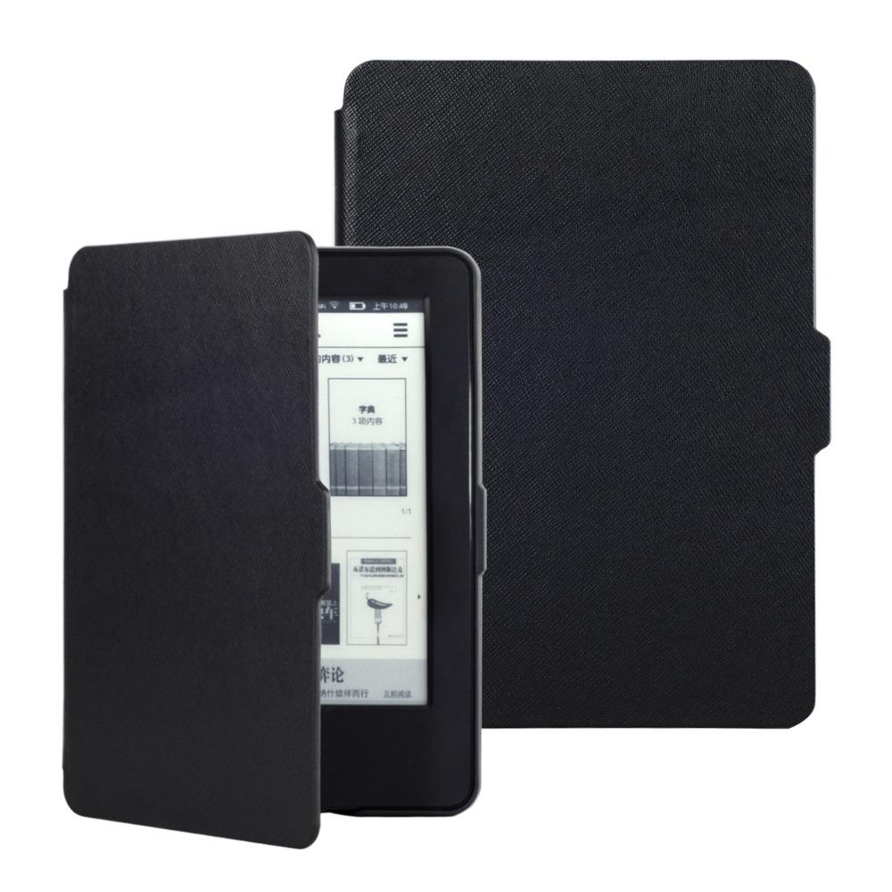 Auto Sleep/Wake 6 inch E-Reader Case Wear-resistant Protective Shell for 2014 Kindle 7th (WP63GW)