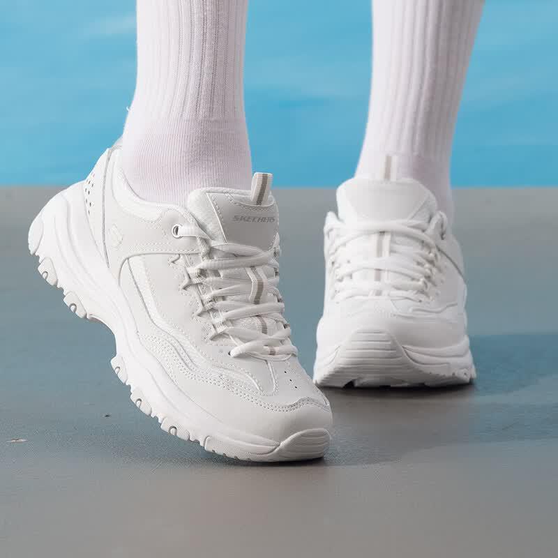 Skechers D Lites Women s Casual Shoes 88888250-WHT 5 белый