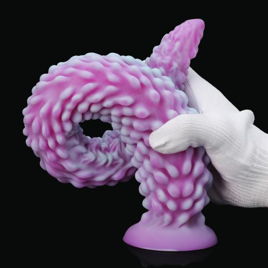 Soft Silicone Anal Plugs Realistic Flesh Texture Masturbator for Comfortable Play Tapered Design Vagina Massager for Beginners Discreet Adult Toy for
