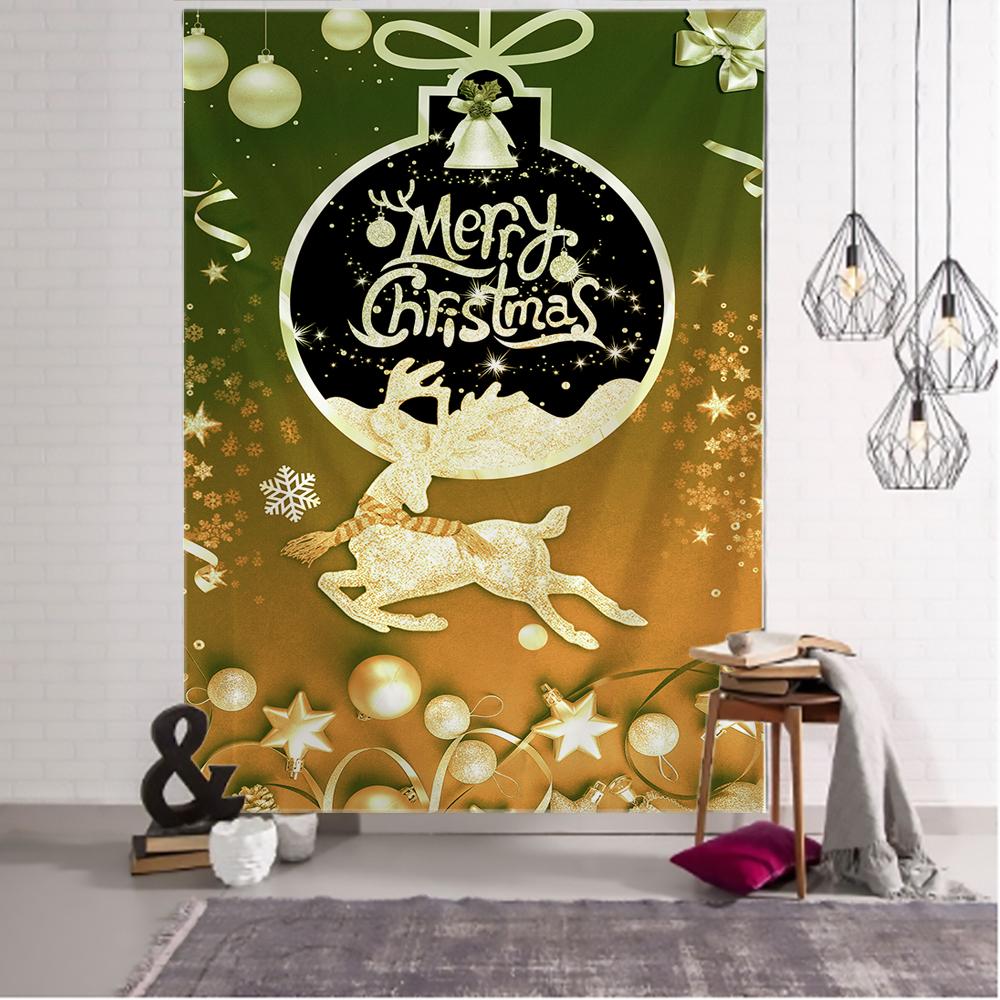Home Art Decor Backdrop Christmas Tree Wall Tapestry Bohemian Living Room Mandala