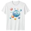 Cute Bubble Faces TShirt Undersea Clipart Ocean 2026 Gift For Him And Her