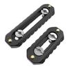 Mini  Alloy  Rail Anti Off Quick Release Rail with 1/4in Screws Safety Pins for Handle Camera Cage Field