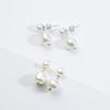ANDYWEN 925 Sterling Silver Gold 5.8mm 8mm Pearl Drop Stud Earring Women Luxury  Pearl Women Winter 2023 New Jewelry