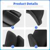 Motorcycle Rear Tail Spoiler Wing Fairing,ABS Carbon Fiber, Compatible with Ducati Panigale V2 V4S V4 V4R Super 2018-2024, 2-Piece Set (Matte Black)