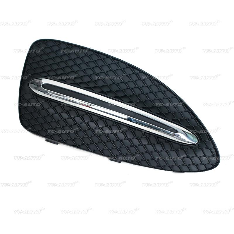 Car Front Bumper Bar Mesh Grille Fog Lamp Frame Cover Trim Strip Accessories For Mercedes-Benz W246 2016 2017 2018 2019