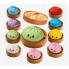 Giant Squishies Dumpling Bun Toy, Slow Rising Glitter Dumpling Stress Ball, Stress Relief Fidget Toy For Home Office Travel Toys