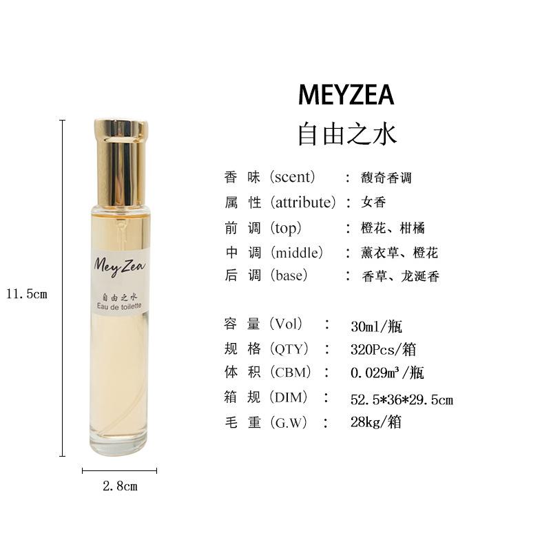 The Round Bottle Perfume Series Combination Is Strong Fragrance and the Fragrance of the Student Niche Shopping Mall