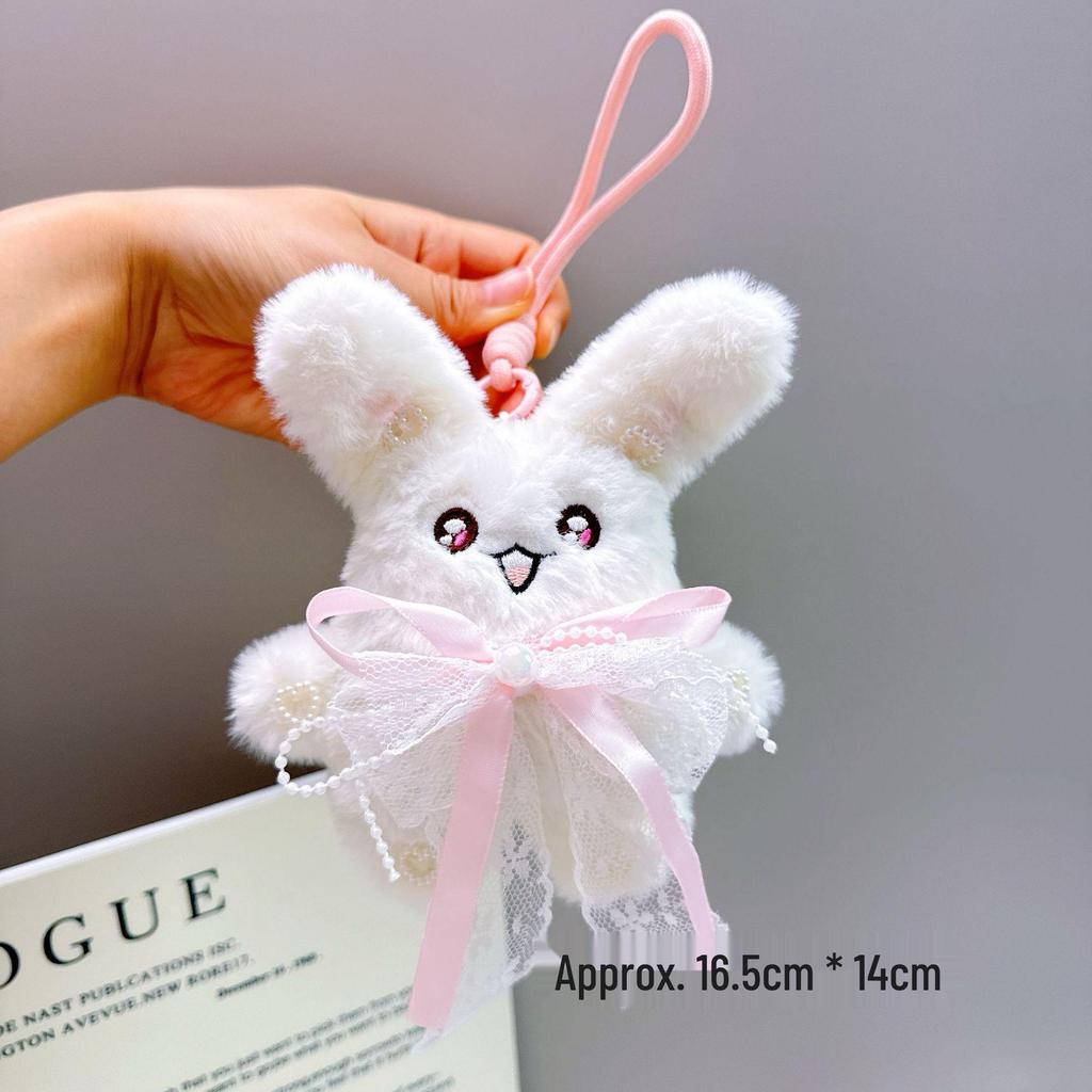Plush Keychain Charm: Small Pendant Doll for Events & Street Stalls