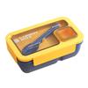 Nordic Style Microwave Safe Bento Box For Students And Office Use
