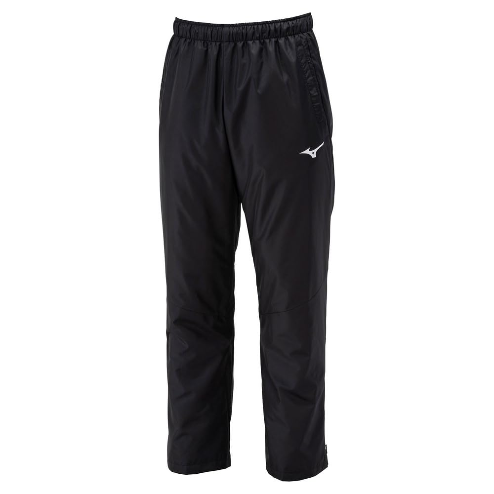 Tennis Windbreaker and Size 2XL Pants, Water-Repellent Windproof, 62MFA503, Unisex, Black,